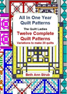 A month Quilt Pattern Book