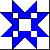 Blue and White Quilt Pattern to Make