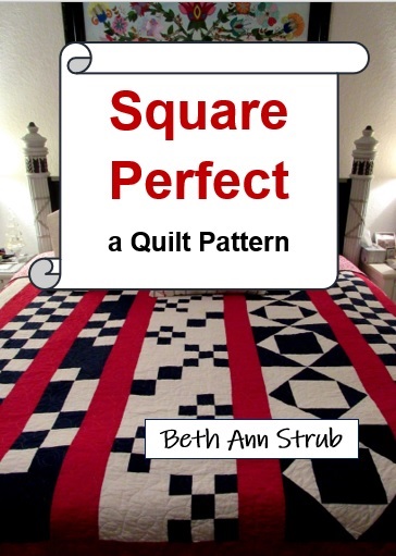 Simple Red White and Blue Quilt Pattern